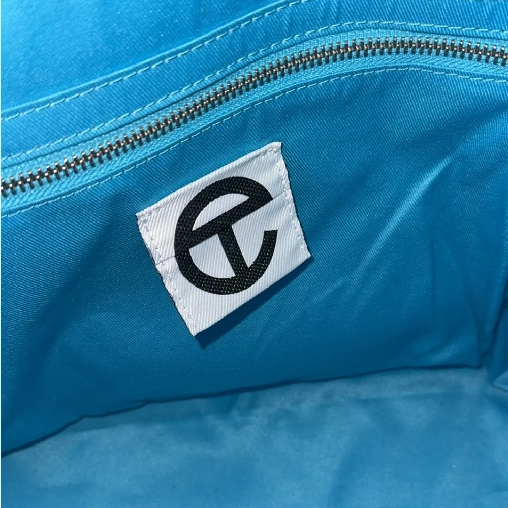 Telfar Pool Blue Medium Shopping‎ Crossbody Top Handle Tote Bag